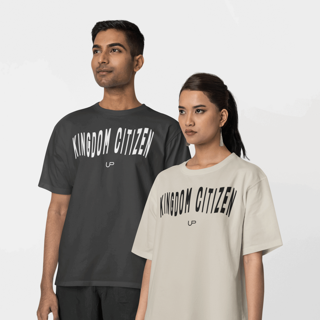 Upend Oversized Faded Kingdom Citizen Tee image 0