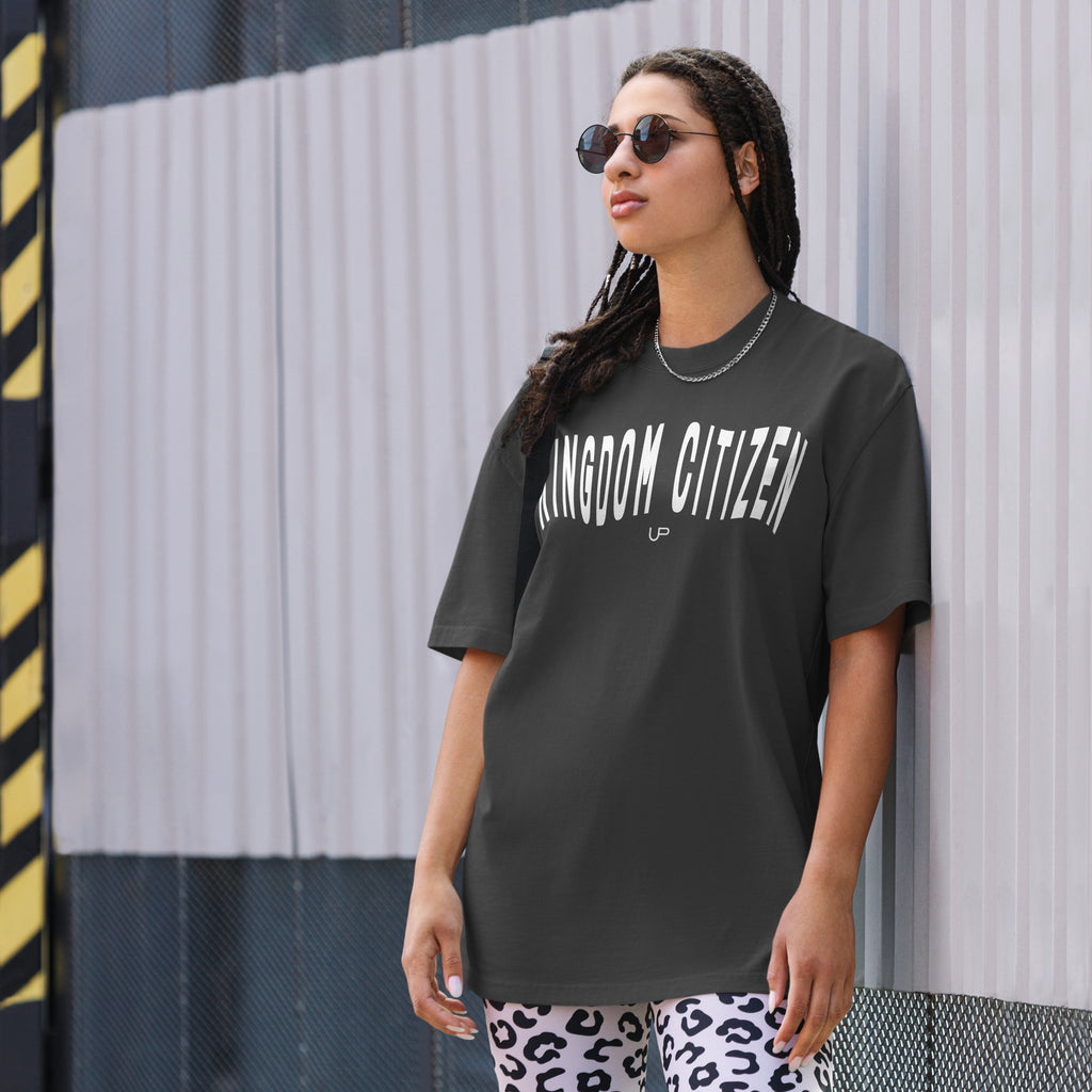 Upend Oversized Faded Kingdom Citizen Tee image 2
