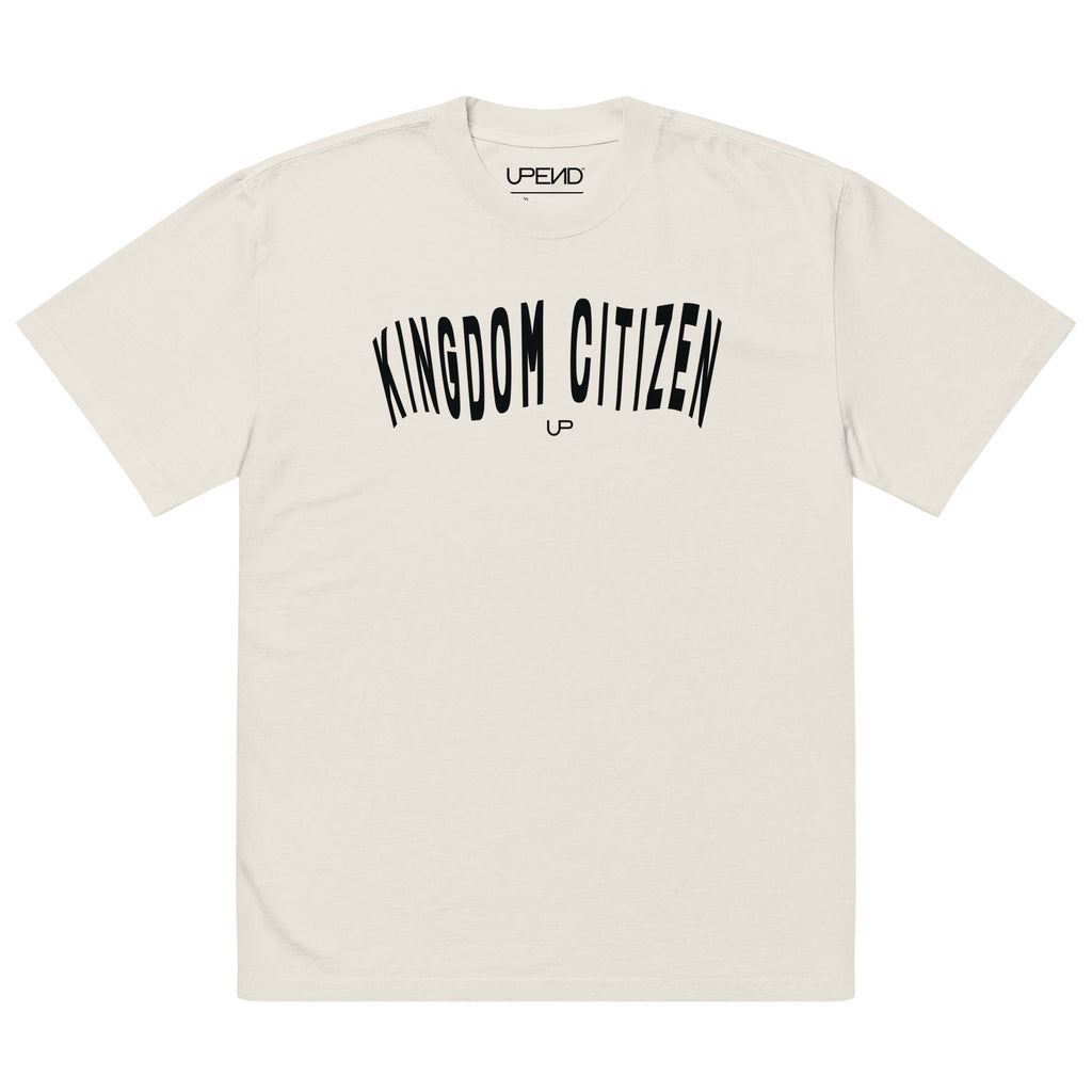 Upend Oversized Faded Kingdom Citizen Tee image 3