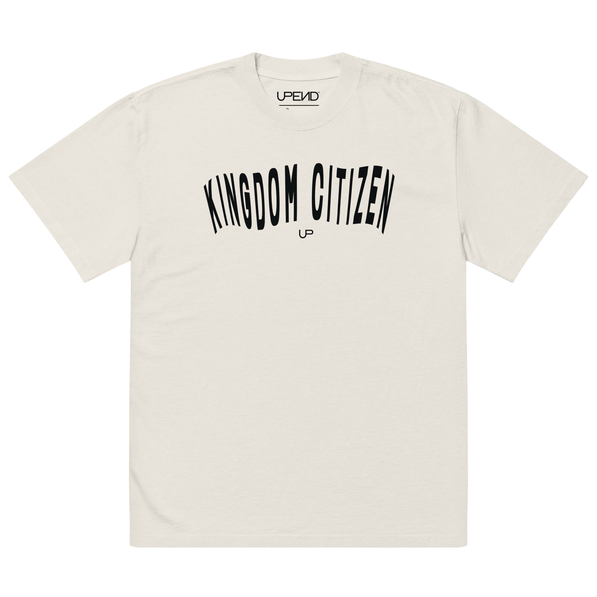 Upend Oversized Faded Kingdom Citizen Tee image 3