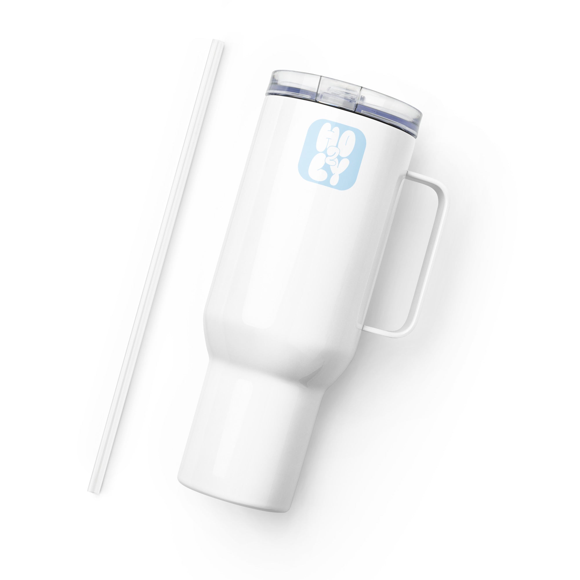 UPEND H(2)OLY Tumbler with Straw image 1