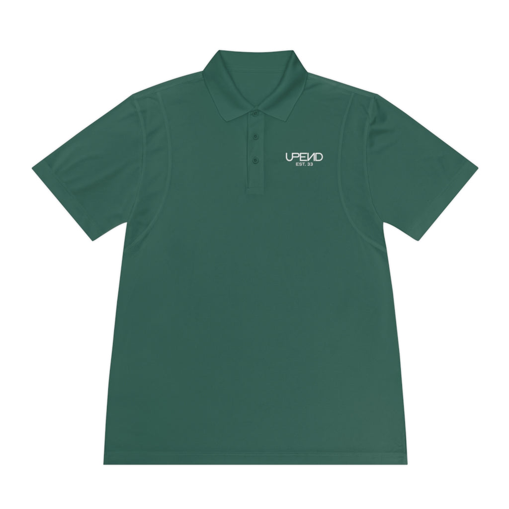 Men’s Upend Sport Polo Shirt - Forest Green, 2XL image
