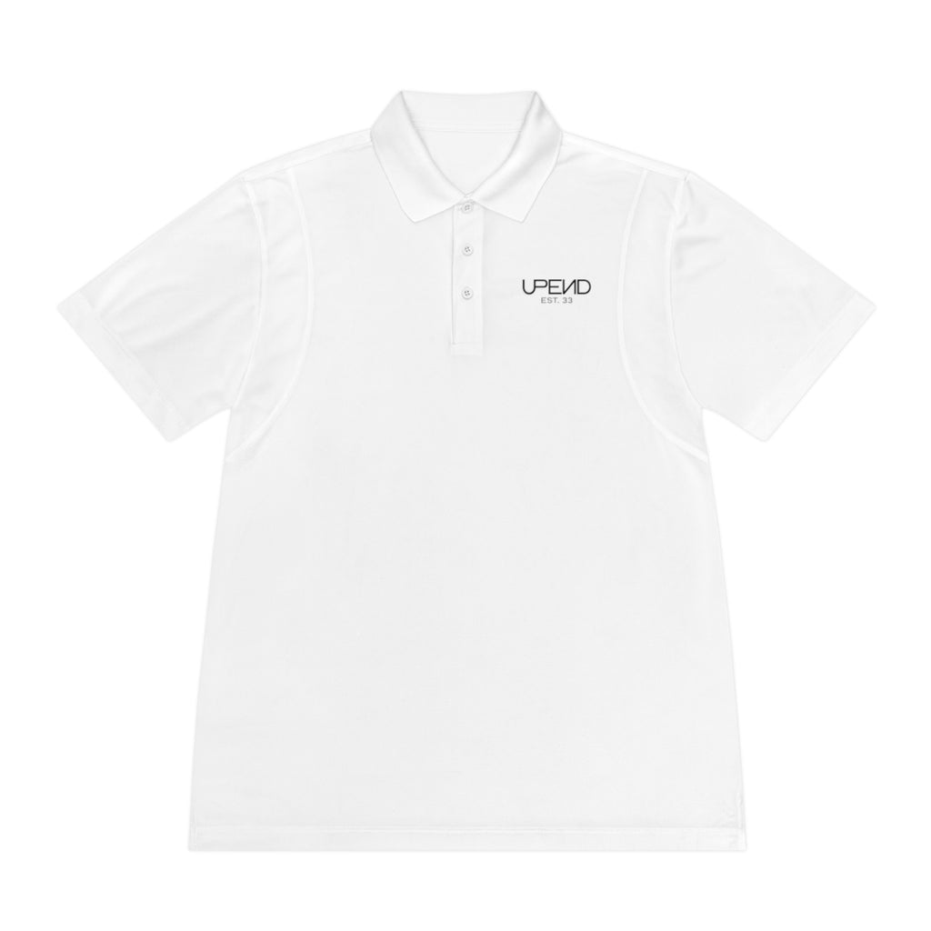 Men’s Upend Sport Polo Shirt - White, 2XL image