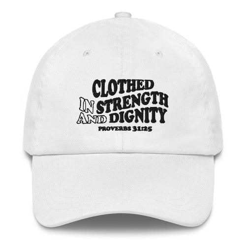 Clothed in Strength & Dignity Hat image 1