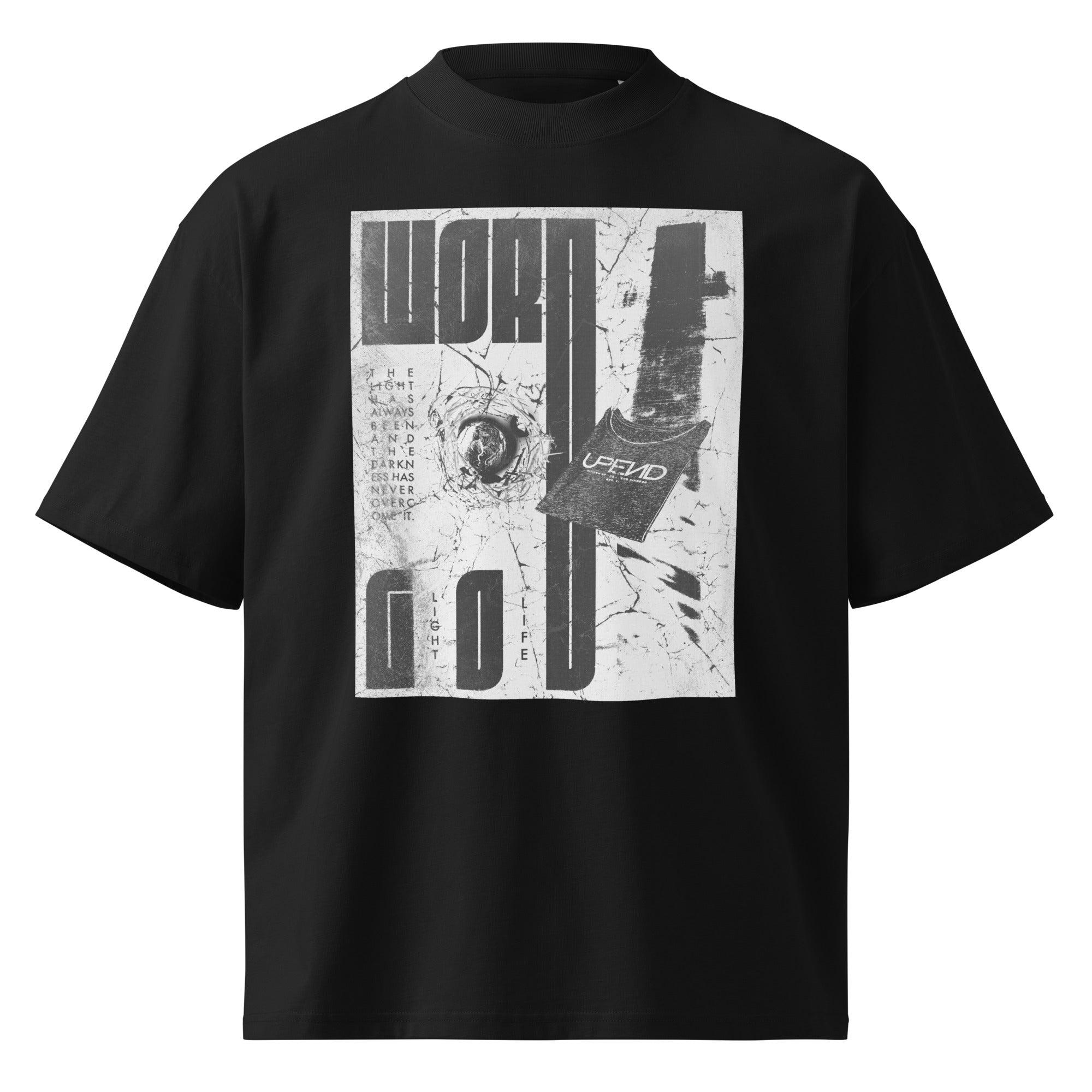 The Word Was God – Oversized Tee image 0